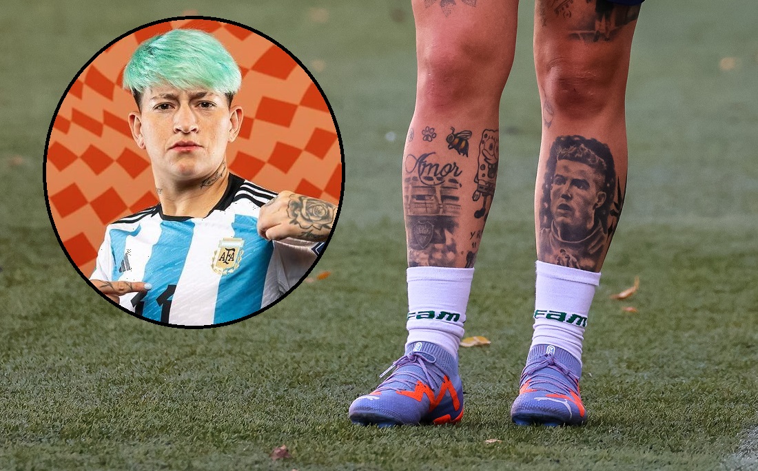 Jogadora da Argentina na Copa chama atenção com tatuagem de Cristiano  Ronaldo