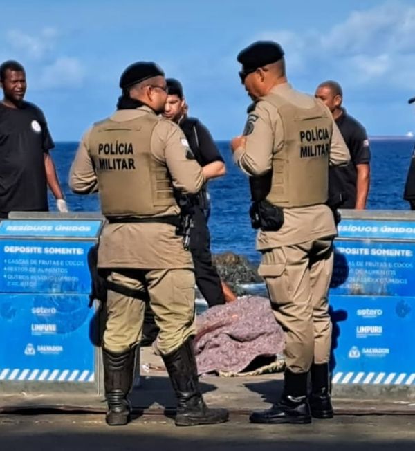 Corpo encontrado no Porto da Barra