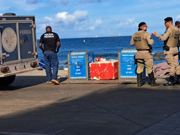 Corpo encontrado no Porto da Barra