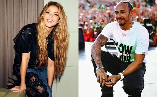 Shakira teria recebido Hamilton em sua casa em Ibiza