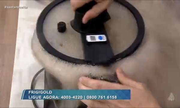 Panela de pressão deu susto