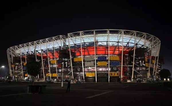 Estádio 974, do Catar, foi feito com 974 containers por Fifa/Divulgação
