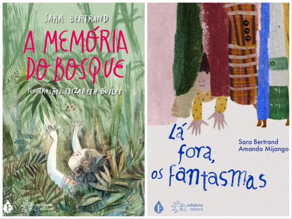 Livros infantis que Sara Bertrand lança na Flipelô