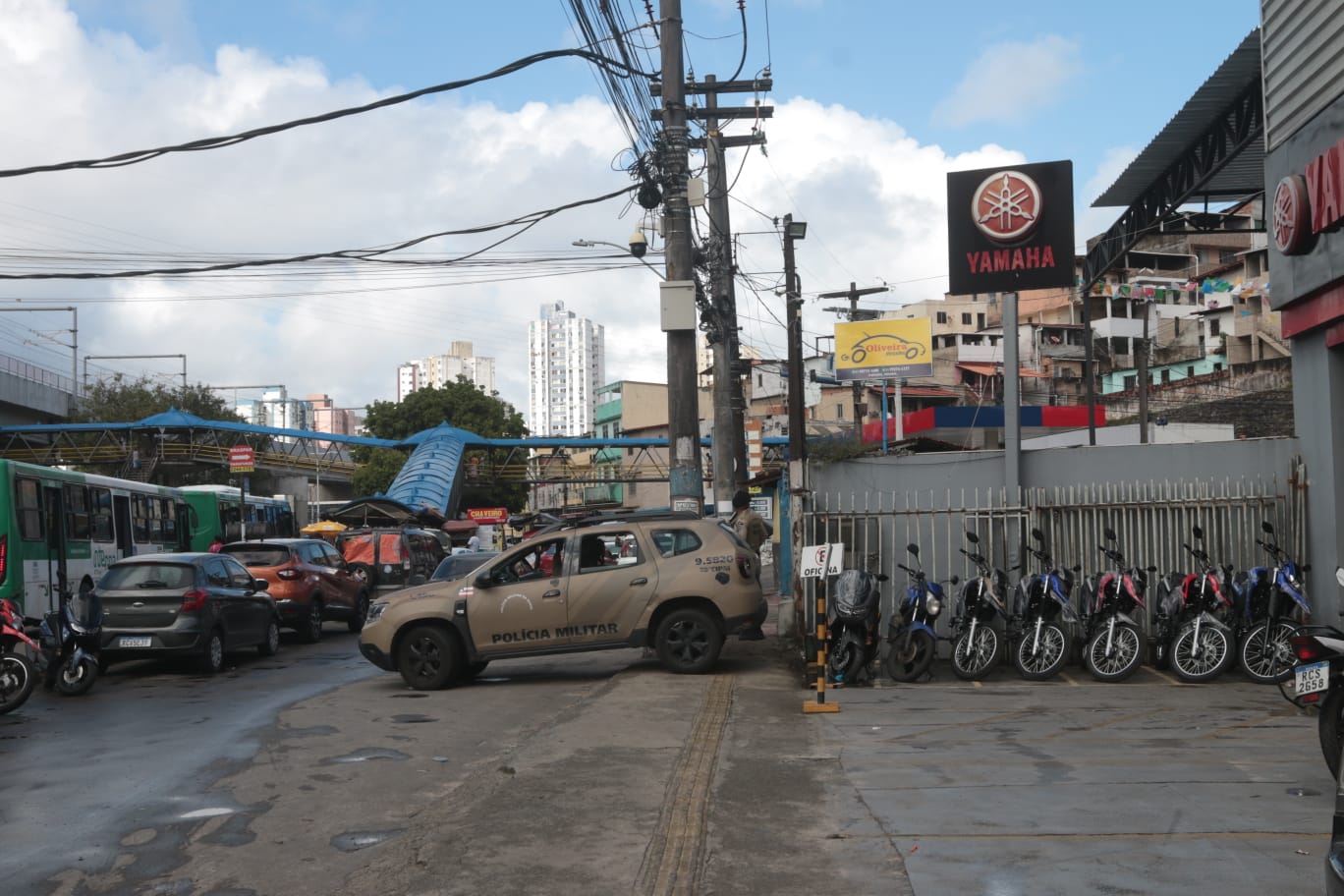 Policiamento em Cosme de Farias por Ana Albuquerque