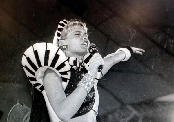 Xuxa se apresenta na Fonte Nova em 1989 por Fernando Amorim/Arquivo CORREIO