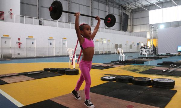 Maria Alice, 5 anos, competidora do LPO