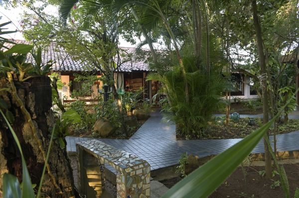 Jorge e Zélia cuidavam pessoalmente do jardim da casa