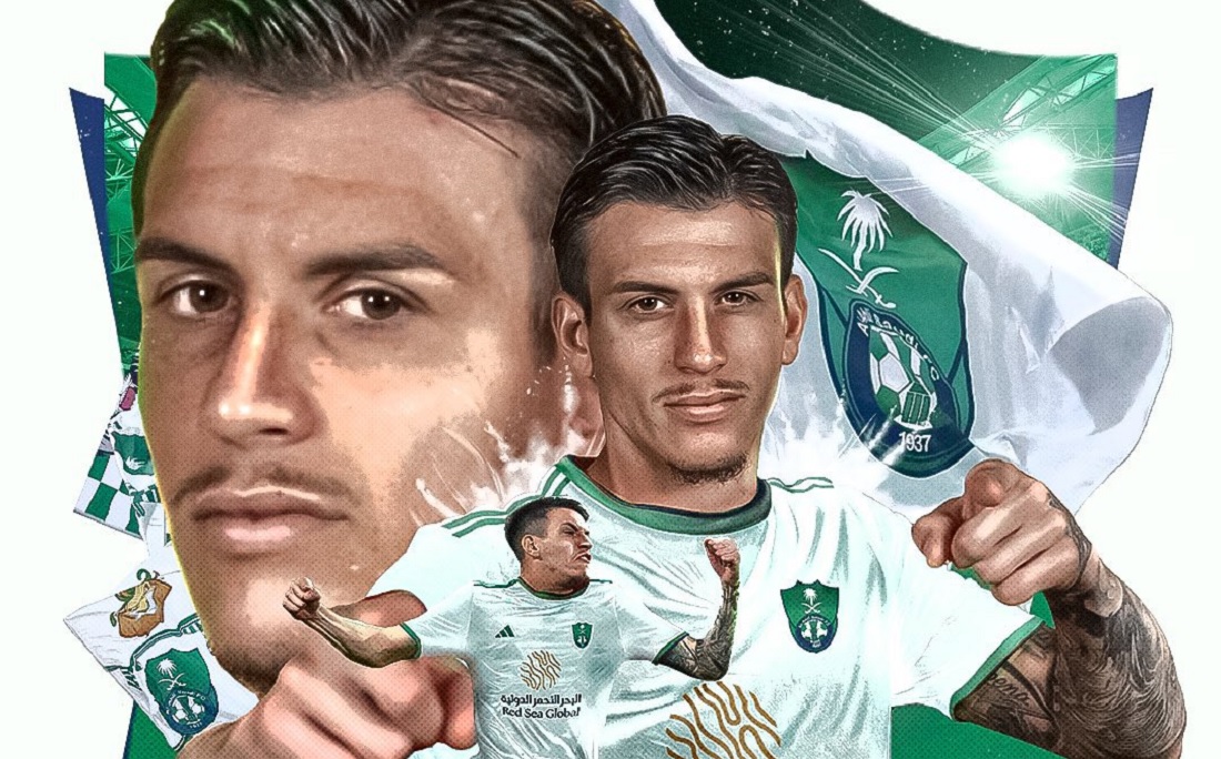 Roger Ibañez (Al-Ahli) por Al-Ahli/Divulgação
