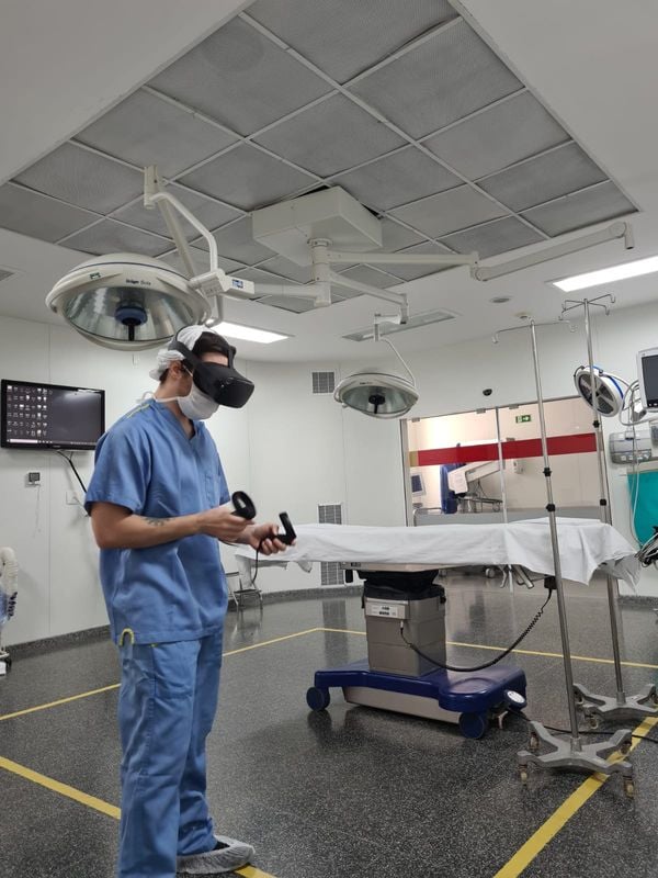 Realidade virtual é utilizada no treinamento de cirurgias