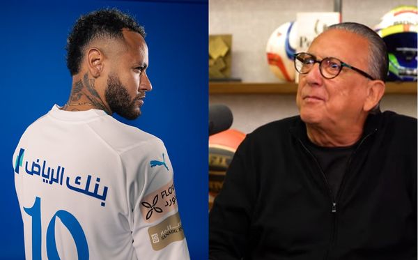 Ida de Neymar ao Al-Hilal não agradou Galvão Bueno