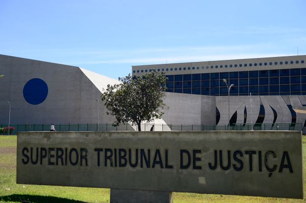 Fachada do edifício sede do  Superior Tribunal de Justiça (STJ)