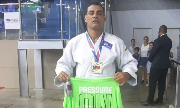Judoca baiano Nilton Ferreira 
