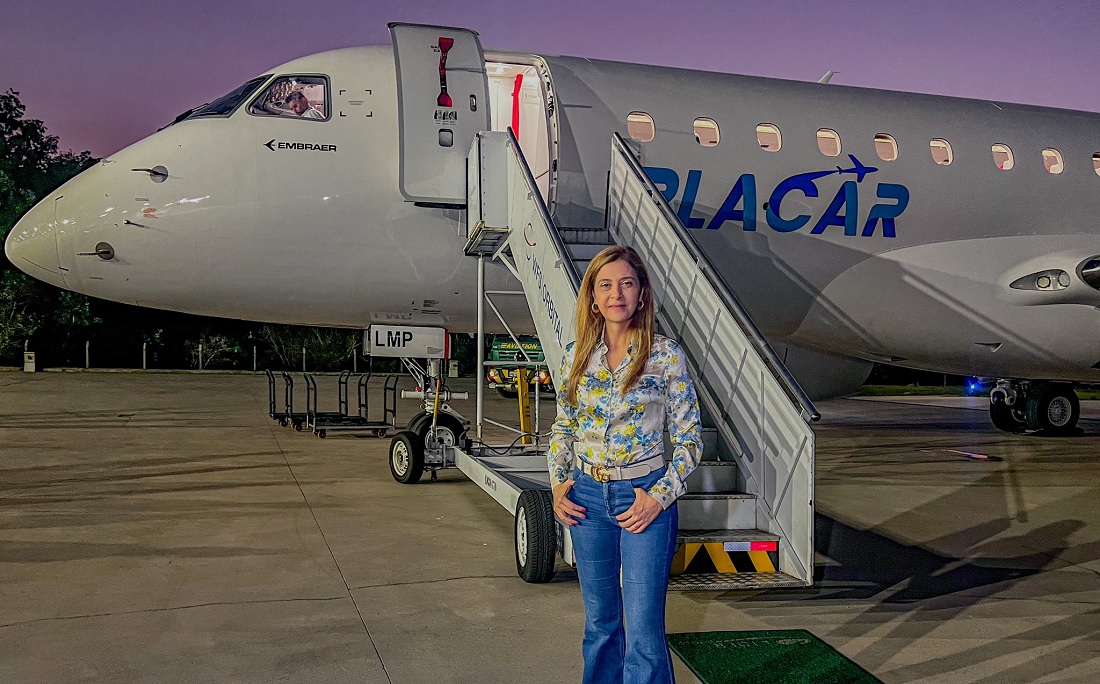 Problema no avião de Leila Pereira faz Palmeiras adiar retorno ao