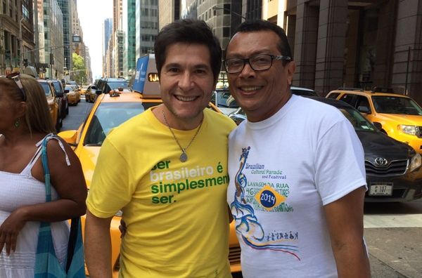 Daniel e Marrom em NY