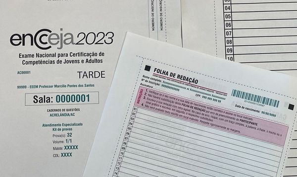 Provas do Encceja 2023 são aplicadas nesse domingo