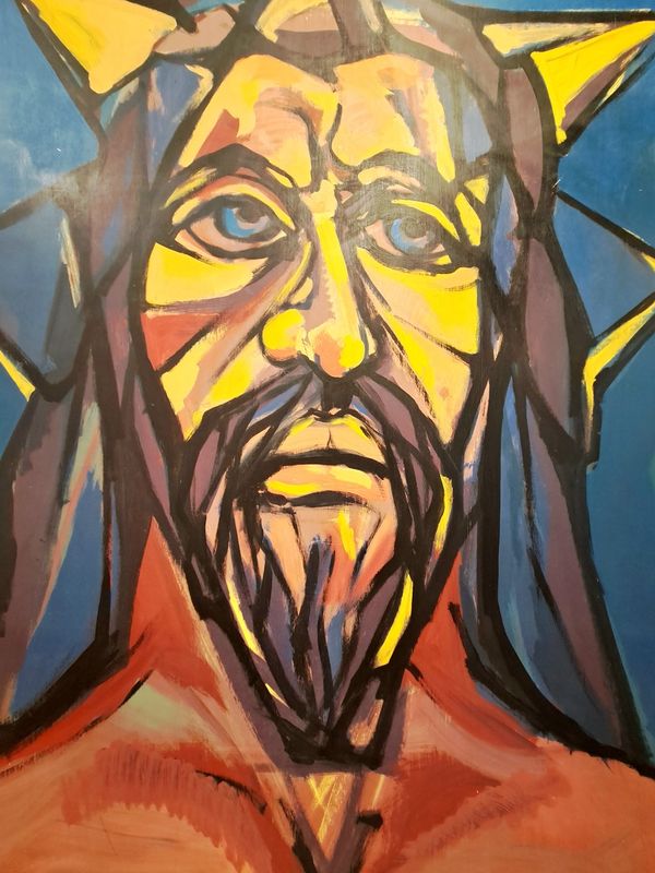 Jesus Cristo, por Mário Cravo Jr.