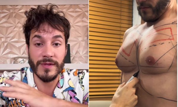 Eliezer faz cirurgia para dimuir a mama