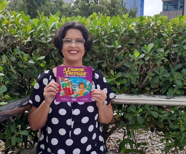 A escritora Palmira Heine