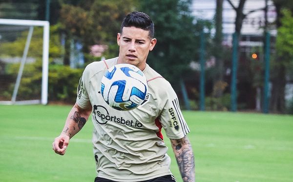 James Rodríguez, do São Paulo, foi convocado pela Colômbia