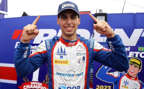 Gabriel Bortoleto é o campeão da atual temporada da Fórmula 3