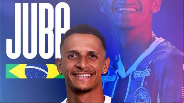 Luciano Juba chega ao Bahia com contrato até o fim de 2027