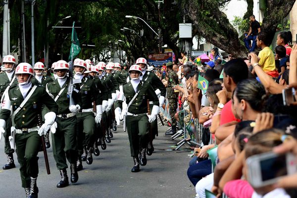 Desfile cívico do dia da Independência