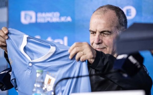 Marcelo Bielsa, técnico da seleção do Uruguai