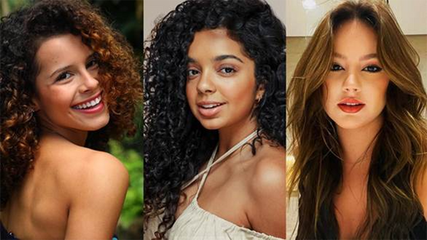 Gabriella Saraivah, Laura Castro e Bela Fernandes