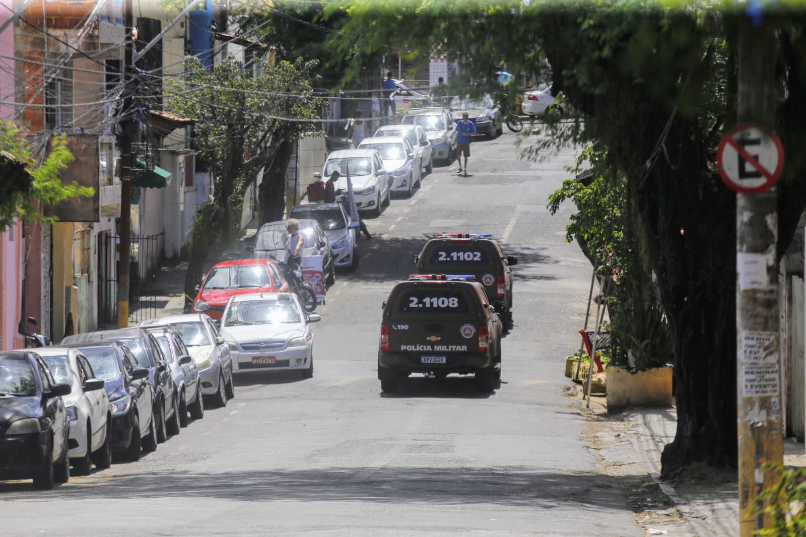 Policiamento em Cosme de Farias por Marina Silva Correio