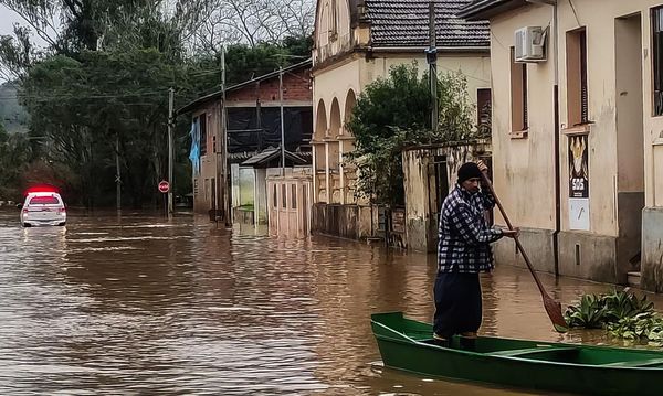 Ciclone atingiu região Sul do Brasil