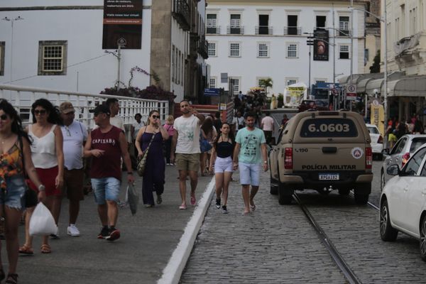 O policiamento está reforçado nos espaços turísticos da cidade