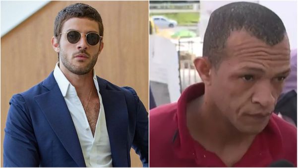 Chay Suede (direita) e Aleado Silva