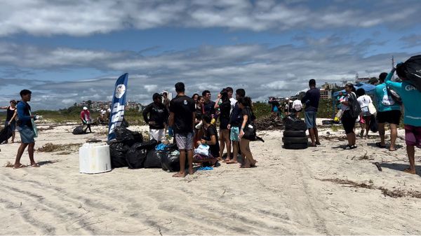 GAP removeu resíduos de praias