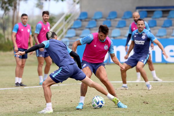 Elenco tricolor está em preparação para enfrentar o Flamengo, no Maracanã  por FELIPE OLIVEIRA/EC Bahia