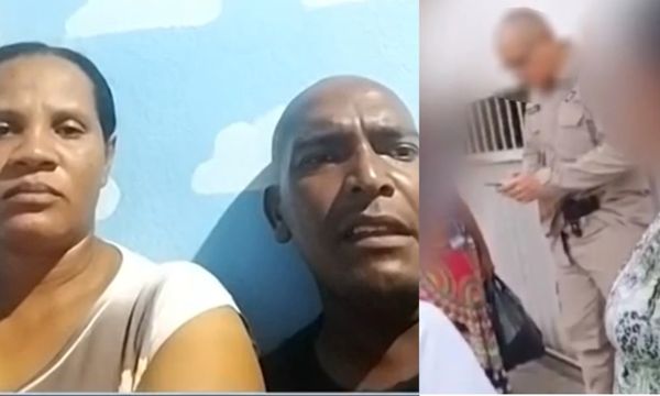 Pais de adolescente xingada por PM na Bahia