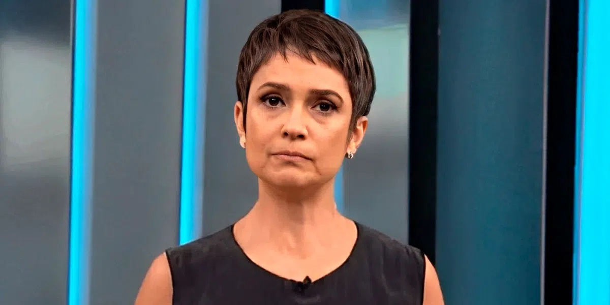 Sandra Annenberg teve taquicardia e foi ao psiquiatra após sair do ‘Jornal Hoje por Reprodução/TV Globo 