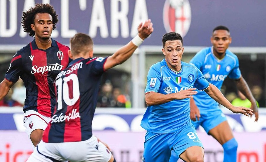 Jornal Correio Napoli empata com o Bologna e chega ao terceiro jogo sem