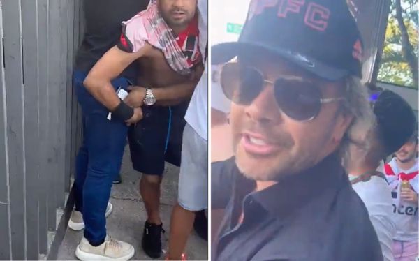 Lugano teve o celular furtado no meio da torcida do São Paulo, mas recuperou o aparelho