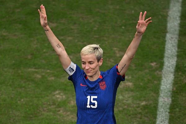 Megan Rapinoe se despediu da seleção feminina dos Estados Unidos