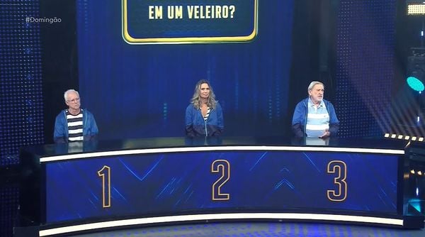 Velejador Aleixo Belov participa de quadro do ‘Domingão com Huck’ por Reprodução