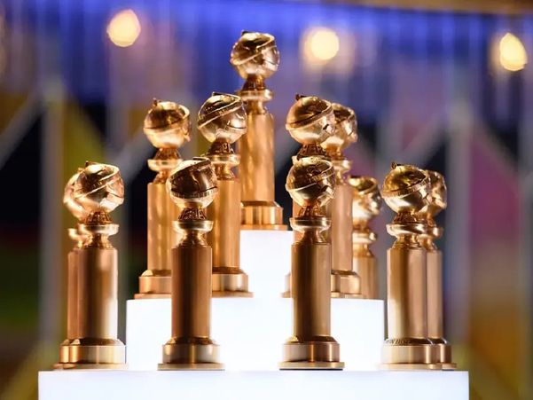 O troféu do Globo de Ouro