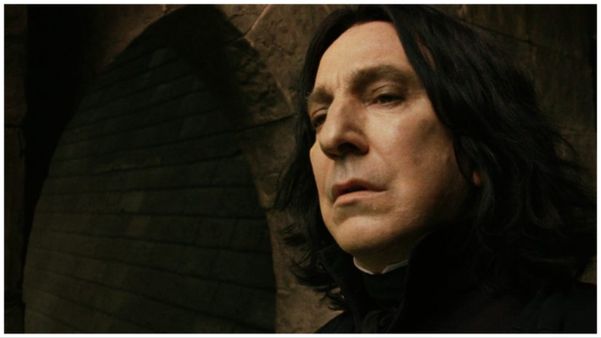 Allan Rickman interpretou perfeitamente o misterioso Severo Snape