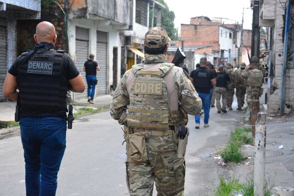 Equipes do Core e Denarc fazem buscas pelos suspeitos de matar agente da PF Lucas Caribé