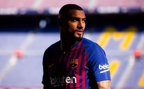 Kevin-Prince Boateng ficou apenas uma temporada no Barcelona