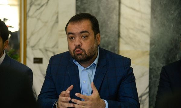 O governador do Rio de Janeiro, Cláudio Castro