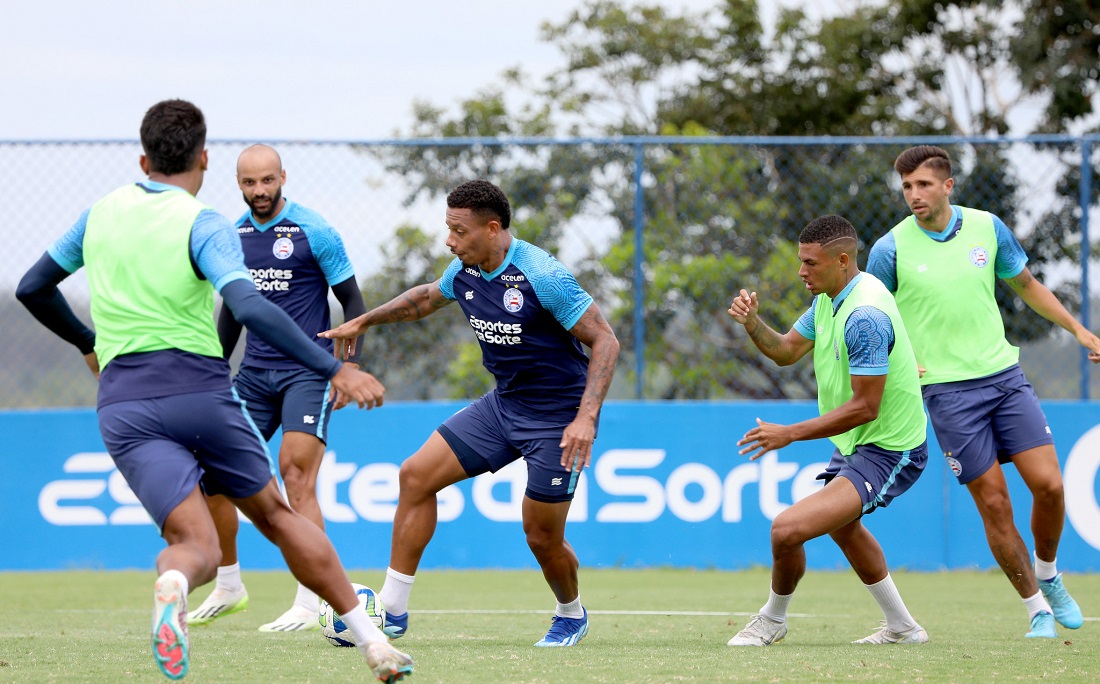 Bahia tem sequência de 5 jogos com semanas livres para treinos 