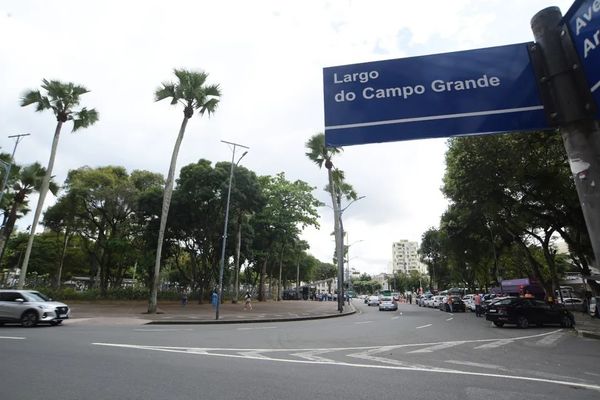 Largo do Campo Grande passa por revitalização que preservará o desenho original do espaço histórico