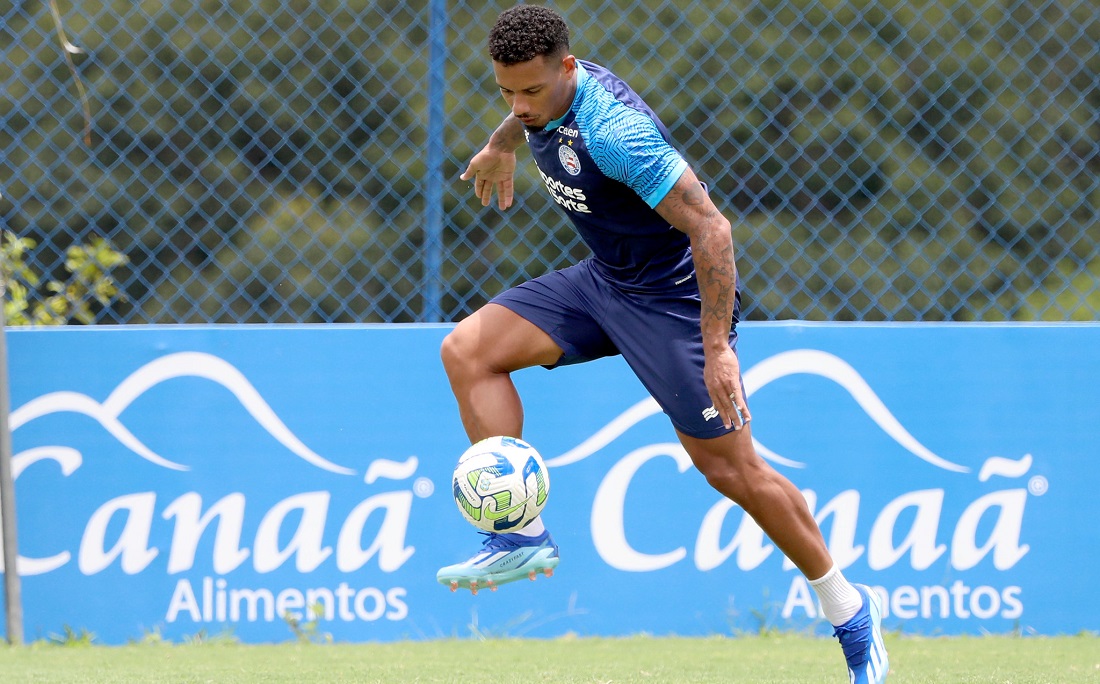 Rafael Ratão por Felipe Oliveira/EC Bahia