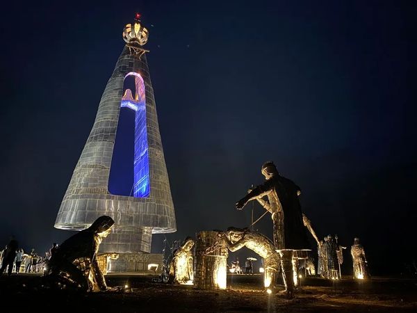 Estátua de Nossa Senhora Aparecida é maior que o Cristo Redentor