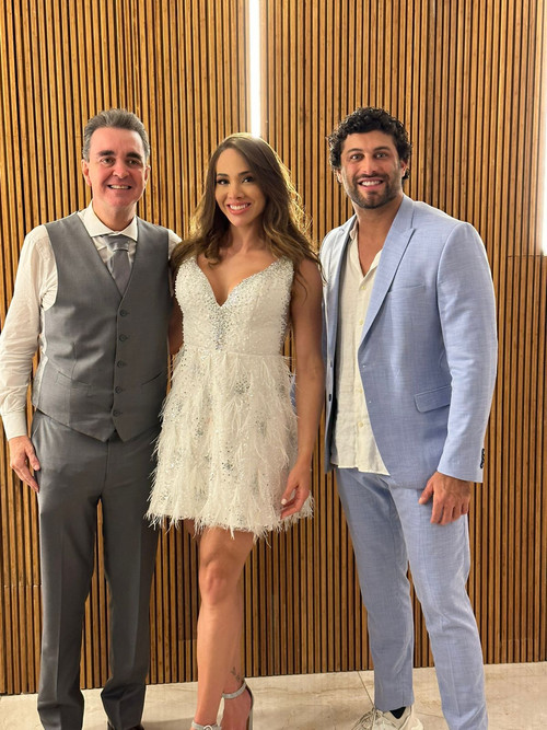 Luciano Britto, Fernanda Cruz e Jesus Luz